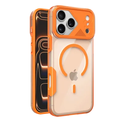 BUĞZ Joko  İphone 17 Pro Max Zinko Magsafe Kapak - Turuncu