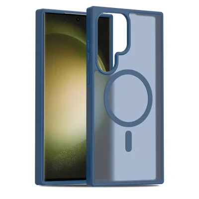 BUĞZ Joko Samsung Galaxy S23 Ultra Jota Magsafe Kapak - Lacivert