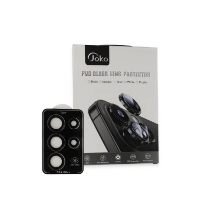 BUĞZ Joko Samsung Galaxy S23 Ultra Pvd Metal Kamera Lens - Siyah