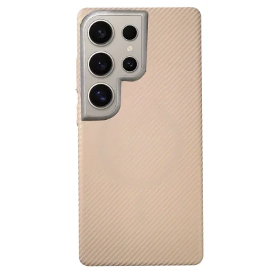 BUĞZ Joko Samsung Galaxy S24 Ultra Besa Magsafe Kapak - Desert