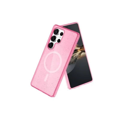 BUĞZ Joko Samsung Galaxy S24 Ultra Kılıf  Magsafe Kapak - Pembe