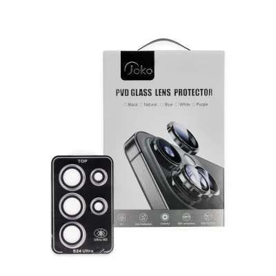 BUĞZ Joko Samsung Galaxy S24 Ultra Pvd Metal Kamera Lens - Pembe