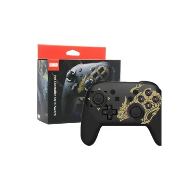 BUĞZ Joystick Bluetooth bağlantılı altın renk Nintendo Switch uyumlu kablosuz gamepad oyun kolu