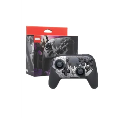 BUĞZ Joystick siyah Bluetooth bağlantılı Nintendo Switch uyumlu kablosuz gamepad oyun kolu