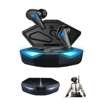 BUĞZ K-55 True Kablosuz Oyuncu Kulaklığı Işıklı Kulakiçi Bluetooth Kulaklık 5.0