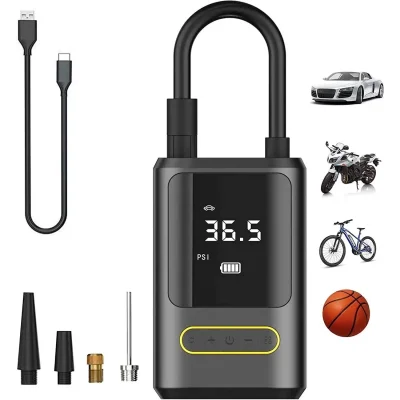 BUĞZ Ka-760 Kablosuz Oto Araç Mini 4000mah 150 Psı Işıklı Oto Hava Kompresörü