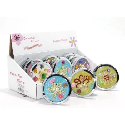  Kabartmalı Desenli El Aynası