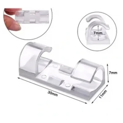 BUĞZ Kablo Sabitleyici Klips Seti 20 Adet