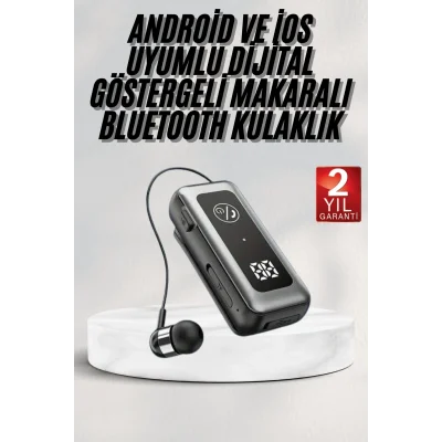 BUĞZ Kablolu Kulak İçi 5.2 Makaralı Titreşimli Bluetooth Kulaklık