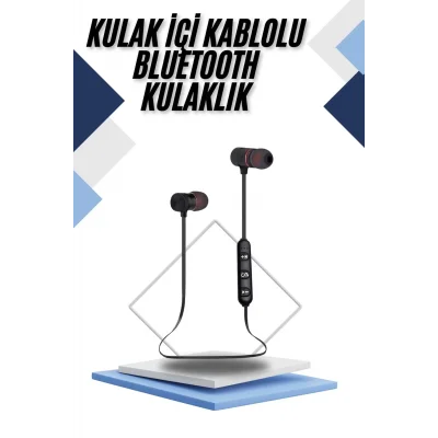  Kablolu Kulakiçi Bluetooth Kulaklık Mıknatıslı ANC Özellikli Yüksek Ses Kaliteli