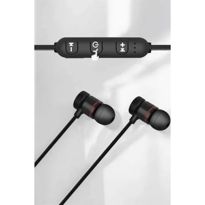 BUĞZ Kablolu Mıknatıslı Sport Kulaklık Bluetooth Bağlantılı