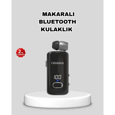 BUĞZ Kablosuz Bluetooth 5.3 Kulaklık Dijital Ekranlı ve Su Geçirmez