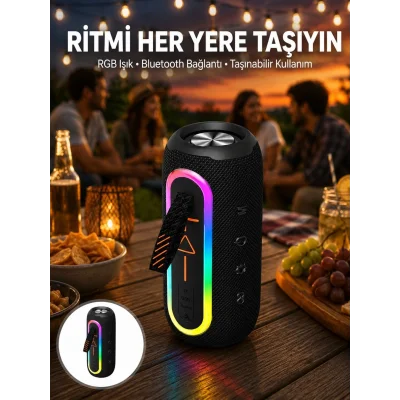 BUĞZ Kablosuz Bluetooth Hoparlör Taşınabilir Çoklu Bağlantılı Özelliği Yeni Nesil