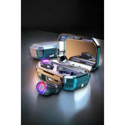  Kablosuz Bluetooth Kulaklık Dijital Göstergeli Uzun Pil Ömrü