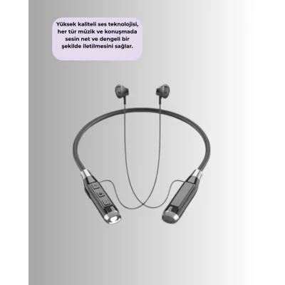 BUĞZ Kablosuz Bluetooth Kulaklık – Gürültü Engelleme, Dokunmatik Kontrol, Uzun Pil Ömrü - Lisinya