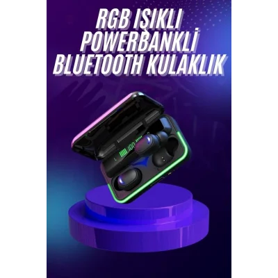 BUĞZ Kablosuz Bluetooth Kulaklık Rgb Gaming Oyuncu Kulaklığı Gecikme Önleyici - BUĞZ