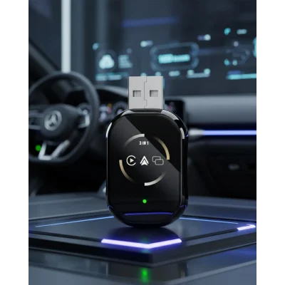 BUĞZ Kablosuz CarPlay ve Android Auto Adaptörü Tak Çalıştır Kullanım