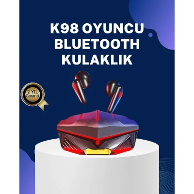  Kablosuz Gaming Kulaklık Gürültü Önleyici Mikrofonlu