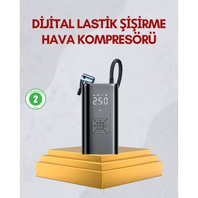  Kablosuz Kullanımlı Dijital Kontrollü Taşınabilir Şişirme Cihazı