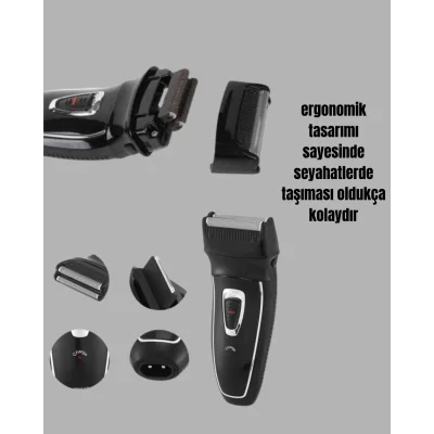 BUĞZ Kablosuz Kuru Tıraş Makinesi Folyo Başlıklı - BUĞZ