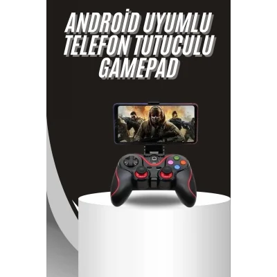  Kablosuz Oyun Kolu Bluetooth Joystick Gamepad Android Uyumlu