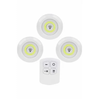  Kablosuz Pilli Işıldak  Masa Lambası Mutfak Tezgah Altı Banyo Dolabı Dolap İçi