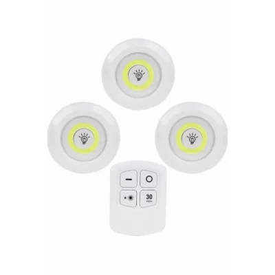 BUĞZ Kablosuz Pilli Işıldak  Masa Lambası Mutfak Tezgah Altı Banyo Dolabı Dolap İçi - BUĞZ