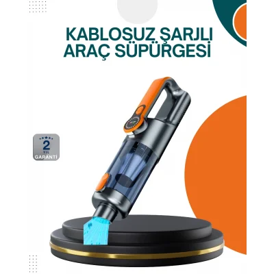 BUĞZ Kablosuz Vakumlu El Süpürgesi Güçlü Performans Çok Amaçlı