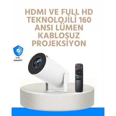 BUĞZ Kablosuz ve Kablolu Bağlantı Seçenekli Ev Tipi Projeksiyon