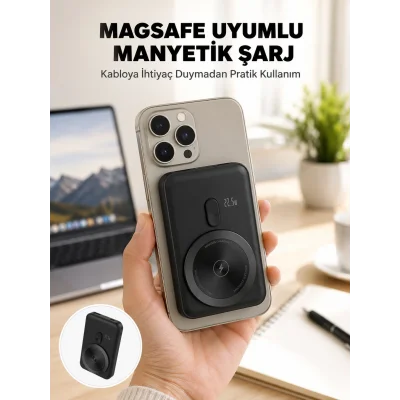 BUĞZ Kablosuz ve Kablolu Kullanım Sunan Taşınabilir Powerbank Yeni Nesil