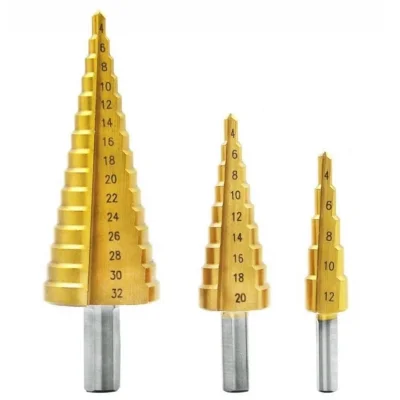  Kademeli Matkap Ucu Sac Delme Seti Paslanmaz Uç Hrd113