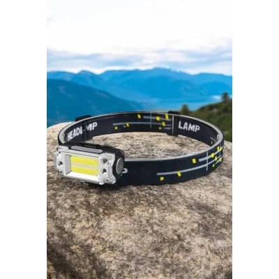 BUĞZ Kafa Lambası Kamp Feneri Balıkçı Feneri Başlıklı Suya Dayanıklı - BUĞZ