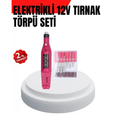  Kalem Tipi Sessiz Manikür Pedikür Cihazı