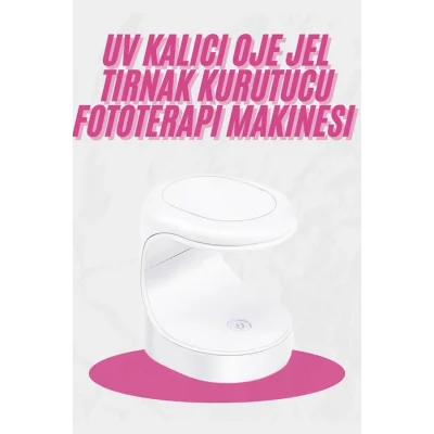 BUĞZ Kalıcı Oje Kurutucu Mini UV Işınlı Taşınabilir Hızlı ve Pratik Oje Kurutucu - Lisinya