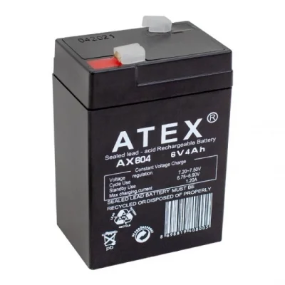 BUĞZ Kalın Kuru Akü 6v-4ah Amper  70x48x101mm Bx40