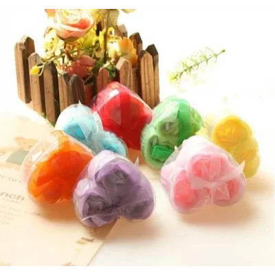 BUĞZ Kalp Kutulu Gül Şeklinde Sabun - Mini