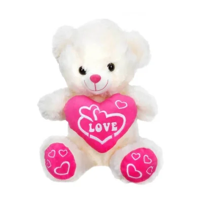  Kalpli Peluş Ayı 30 cm.