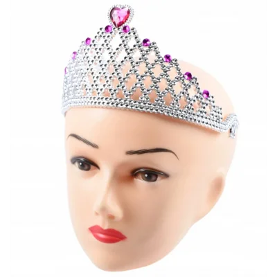 BUĞZ Kalpli Prenses Tacı Fuşya