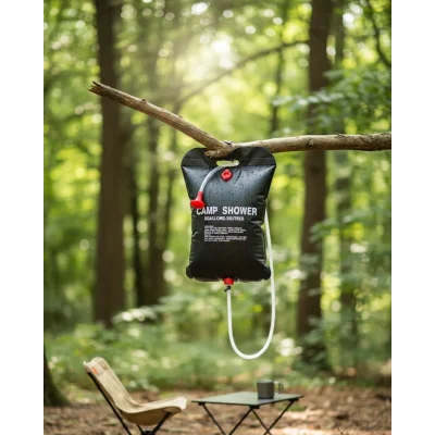 BUĞZ Kamp ve Plaj İçin Solar Duş 20 Litre Su Kapasiteli Portatif Duş Çantası