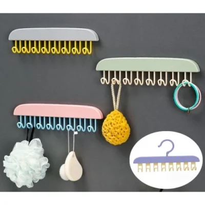 BUĞZ KANCALI VE YAPIŞKANLI  DOLAP ASKISI