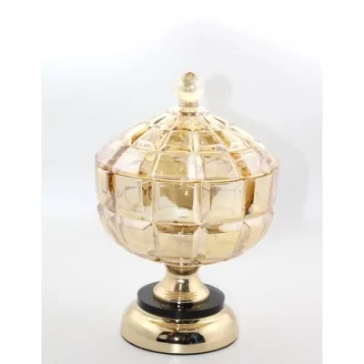  Kapaklı Cam Şekerlik Model 2