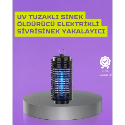 BUĞZ Kapalı ve Açık Alanlarda Etkili Elektrikli Sivrisinek Katili – UV Işıklı Tuzak