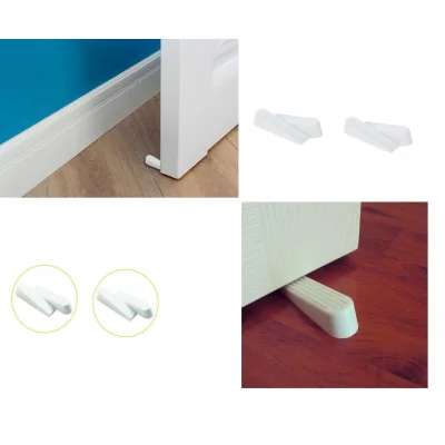 BUĞZ Kapı Stoperi - Kapı Altı Stoperi - Beyaz 4 Adet