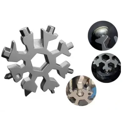 BUĞZ Kar Tanesi Çok Amaçlı Anahtarlık Açacak