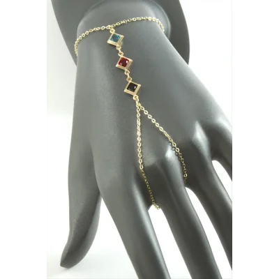 BUĞZ Kare Taşlı Şahmeran