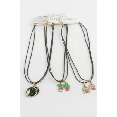  Karışık Arkadaşlık Kolyeleri (Çift Kolye)