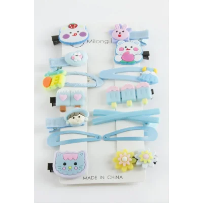 BUĞZ Karışık Çocuk Pens Toka 14 Adet