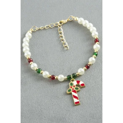 BUĞZ Karışık İnci Yılbaşı Bilekliği