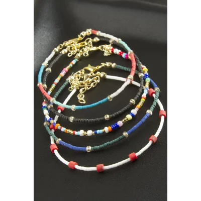 BUĞZ Karışık Miyoki Boncuk Bileklik