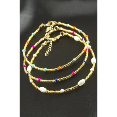 BUĞZ Karışık Miyoki Kum Boncuk Bileklik